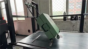 Luggage Caster Mileage Test