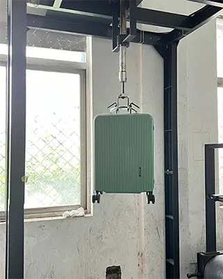 Luggage Handle Jerk Test