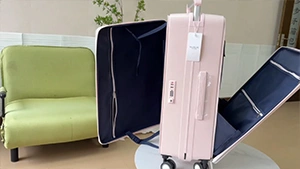 Dual Open Luggage with Wide Handle