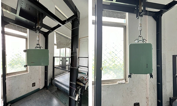 Luggage Handle Jerk Test