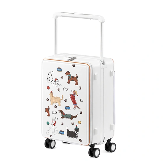 Dual Open Check-In Luggage with Wide Handle
