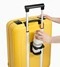 Zipperless Carry-On Luggage with Cup Holder