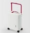 Zipperless Carry-On Luggage with Wide Handle