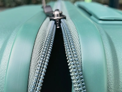 Upgraded puncture resistant zipper  