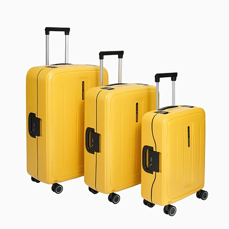 Zipperless Luggage Sets with Cup Holder