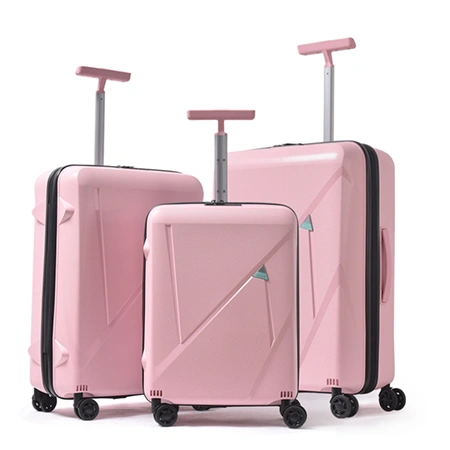 Zipper Luggage Sets with Mono-Tube Handle