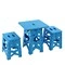 Foldable Square Table & Chair Set