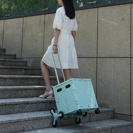 Optional stair-climbing wheels