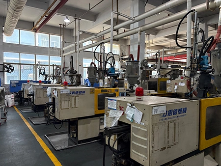 Injection Molding Workshop  (Luggage Components Production)