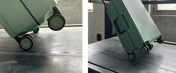 Luggage Caster Mileage Test