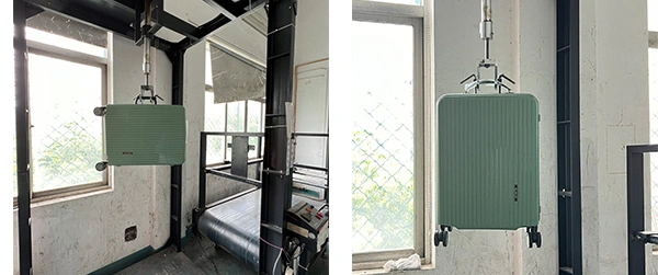 Luggage Handle Jerk Test